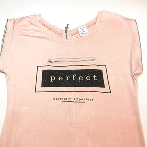 Embellished allover zipper Perfect shirt